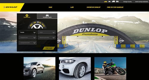 Dunlop Website